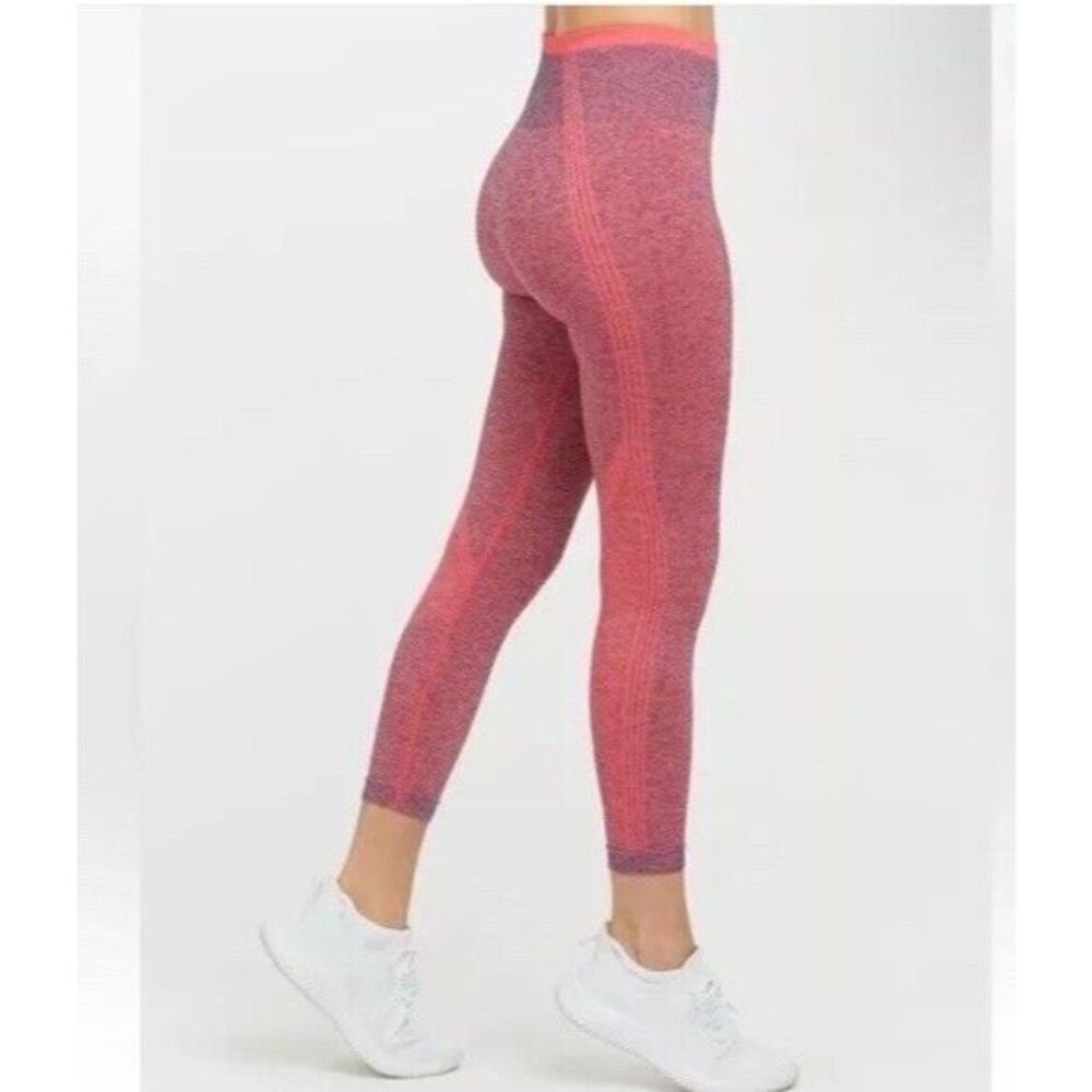 SPANX women's Spacedye Coral Punch Seamless Sculpt Legging 50285R Size S,NEW